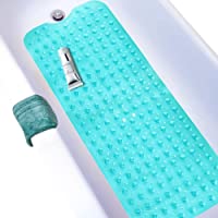 Wimaha Esteras de bañera Antideslizantes Estera de Tina Extra Larga Máquina de Ducha Lavable para baño Antibacterial…
